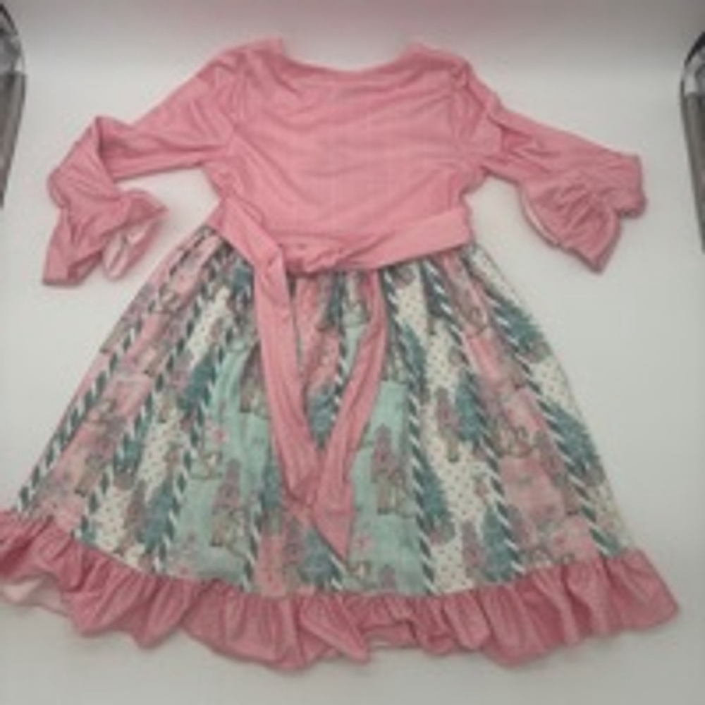 Christmas NUTCRACKER Dress Size 7 Pink Multi-color - Picture 7 of 8